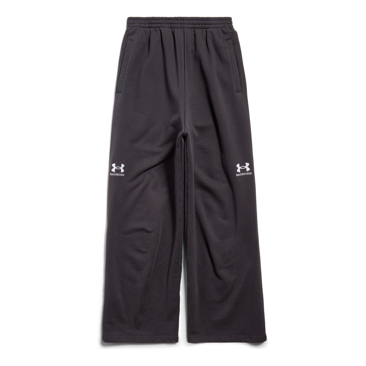 Balenciaga x Under Armour Baggy Sweatpants 'Black White' 809709TRVB89034