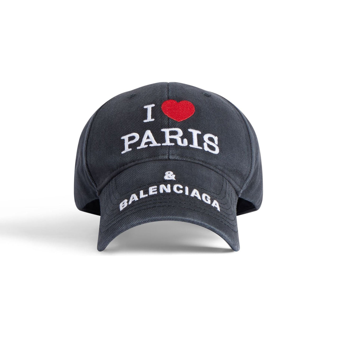 Balenciaga I Love Paris Balenciaga Cap 'Black' 811743410B21002
