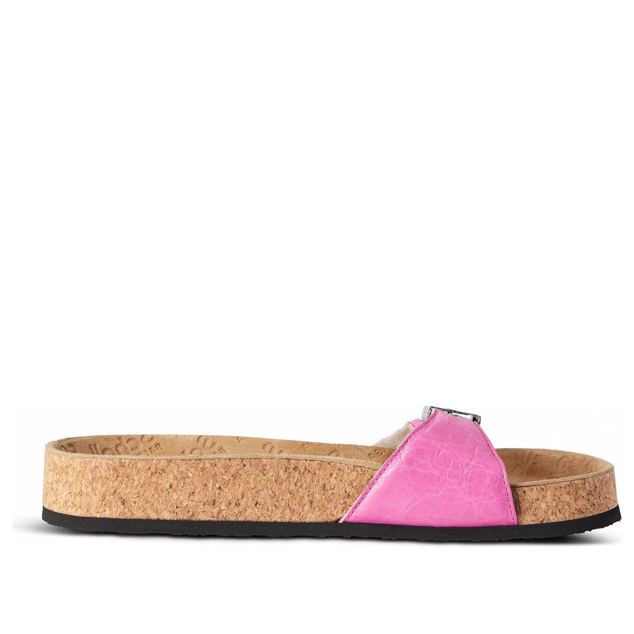 (WMNS) Balenciaga I Scholl Flat Sandals 'Glossy Pink' 827426WAD4V5058