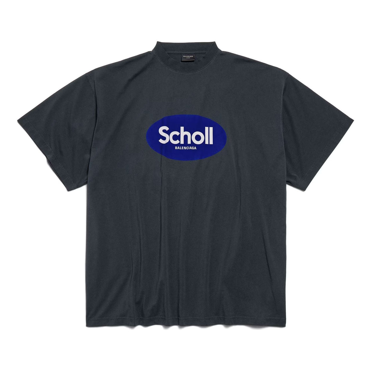 Balenciaga I Scholl Oversized T-Shirt 'Black' 831305TSVT31083