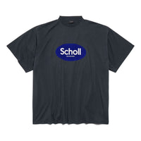 Balenciaga I Scholl Oversized T-Shirt 'Black' 831305TSVT31083