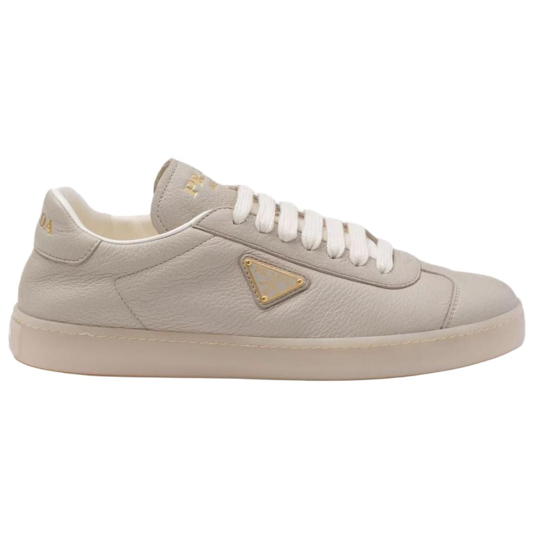 PRADA Wear-Resistant Low-Top Skateboard Shoes Women's Gray