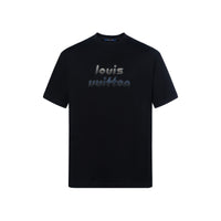 LOUIS VUITTON Bead Embroidered Cotton T shirt