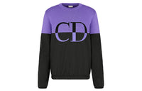 DIOR Quarterly New Products Sweaters Men Black Purple Multicolor