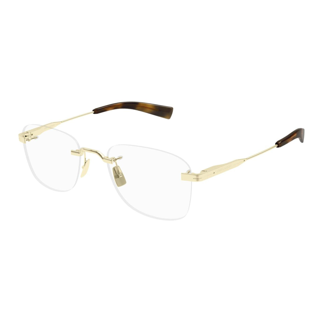 SAINT LAURENT Eyewear Round Frame Glasses