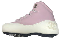 CHANEL Cushioning Wear-Resistant High-Top Casual Shoes Women's Pink