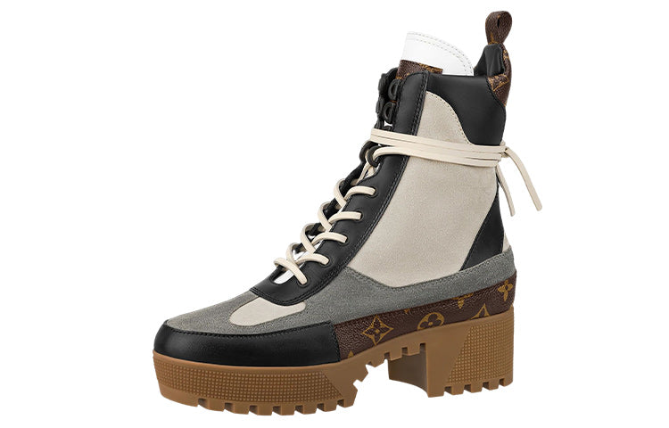 LOUIS VUITTON Laureate Martin Boot Women's Multicolor