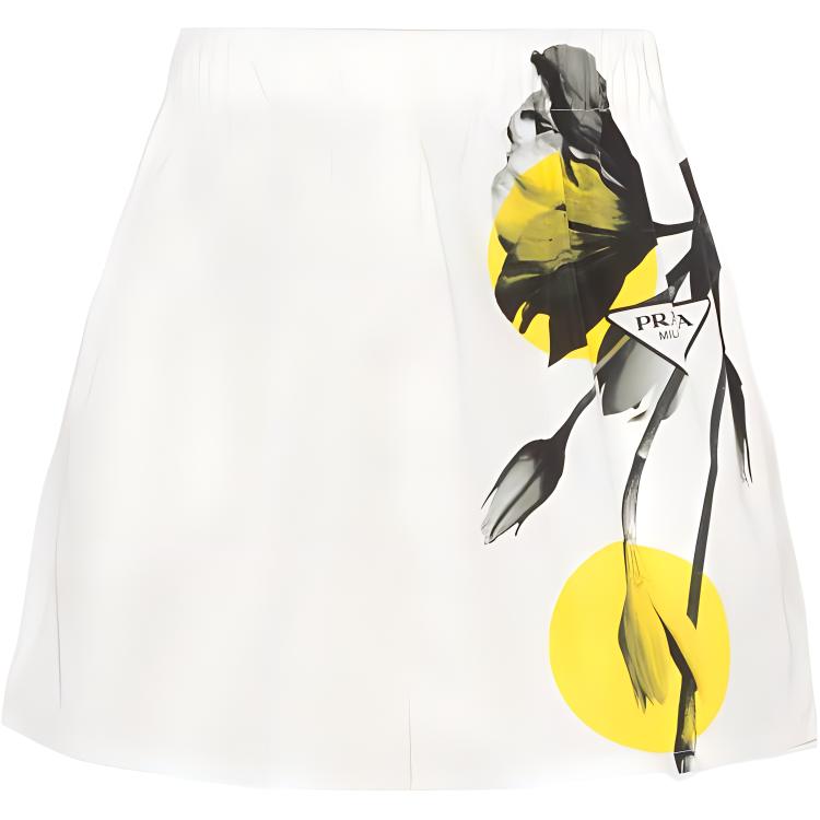 PRADA FW22 Casual Shorts Women's Beige
