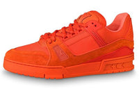 LOUIS VUITTON Trainer MCA Durable Lightweight And Breathable Low-Top Skateboard Shoes Men's Orange