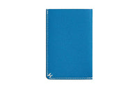 HERMES Evercolor Calfskin Wallets Card Holders Unisex B3 Bleu Zanzibar Tanzanian Blue
