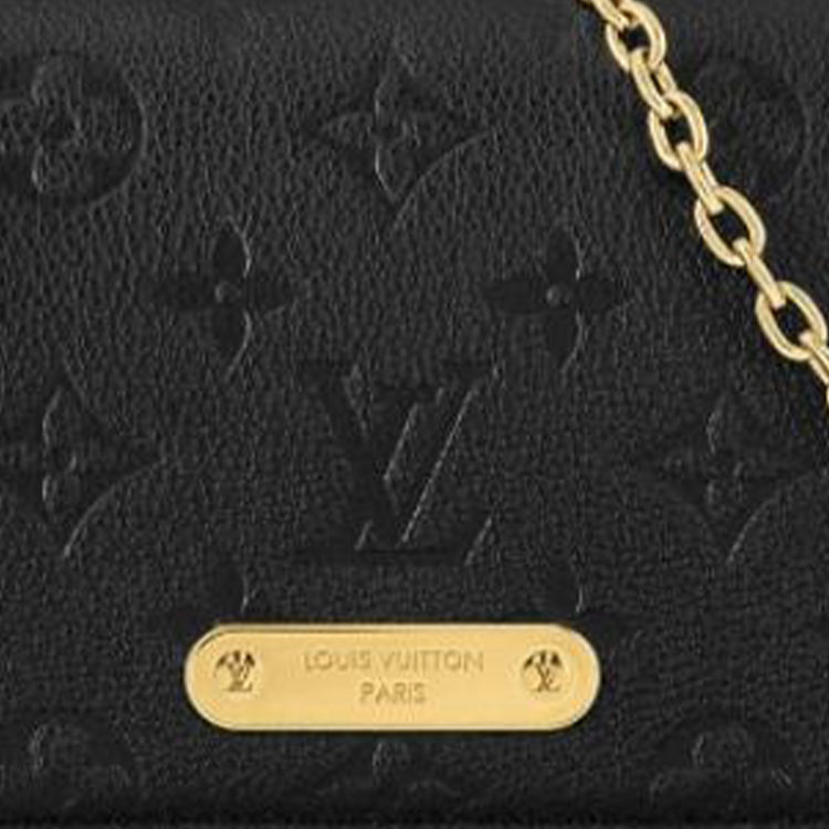 LOUIS VUITTON M83233 Wallet On Chain Lily