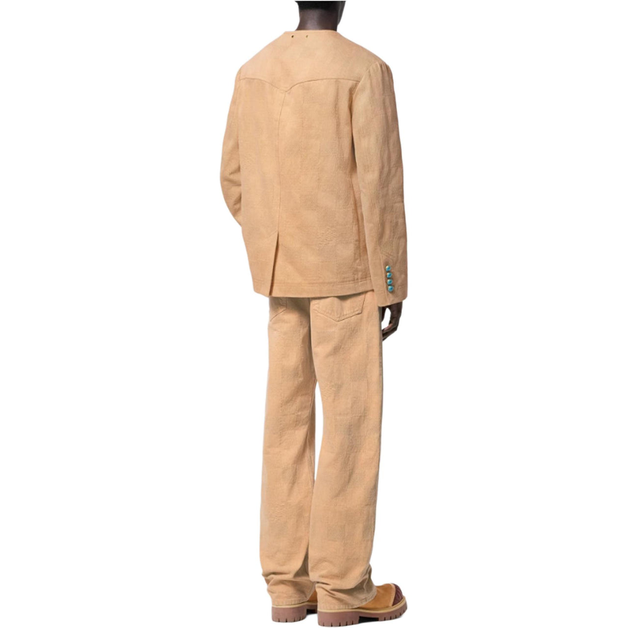 LOUIS VUITTON Damier Workwear Cotton Pants
