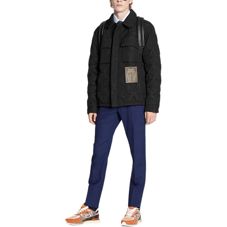 LOUIS VUITTON SS21 Puffer Jacket Men's Black