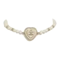 CHANEL Metal, Resin, Glass Pearl, Crystal Necklaces Unisex Gold