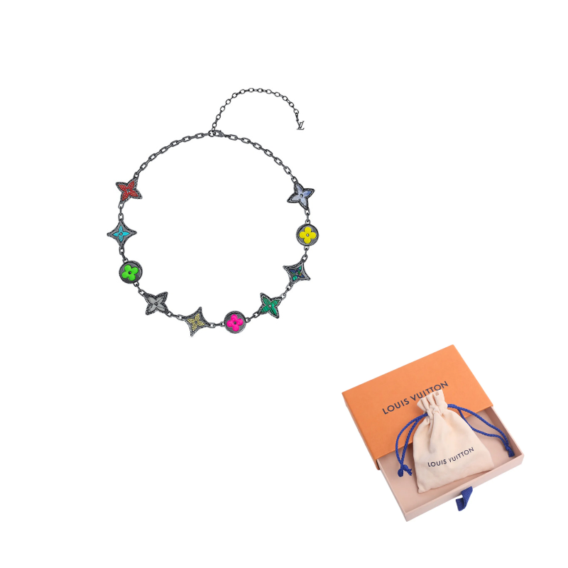 LOUIS VUITTON Mng Big Party Necklace