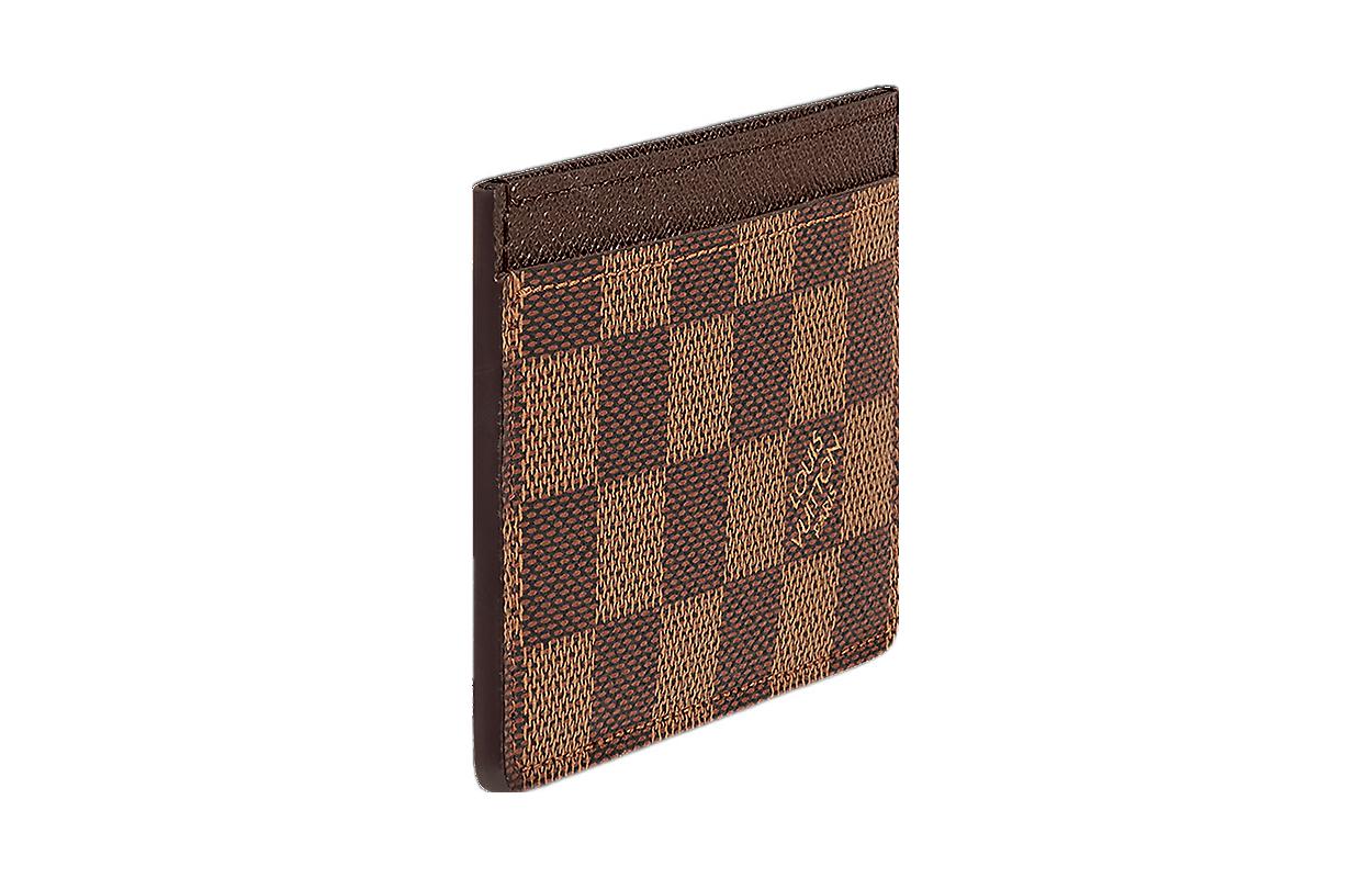 LOUIS VUITTON Card Holder Damier Ebene