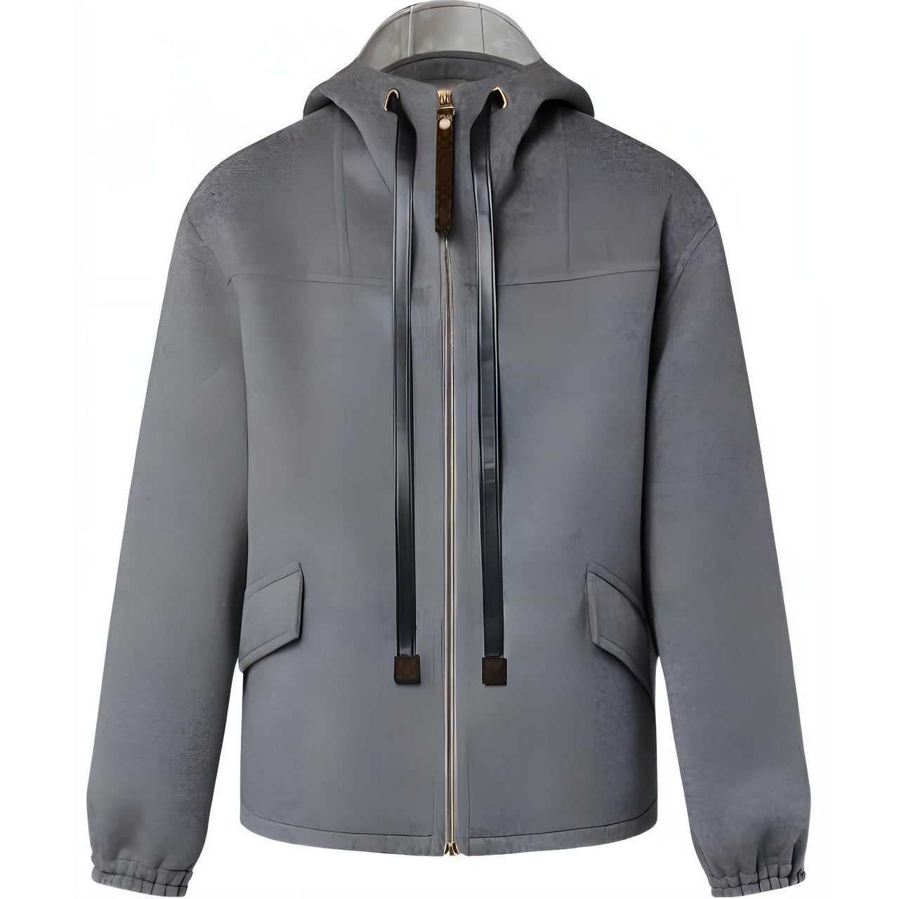 LOUIS VUITTON Hooded Double Face Coat