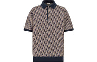 DIOR Dior Quarterly New Products FW22 Polo Shirt Men's Marine Blue