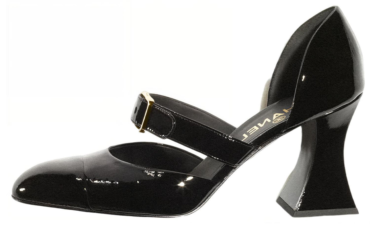 CELINE Irregular Heel High Heels Women's Black