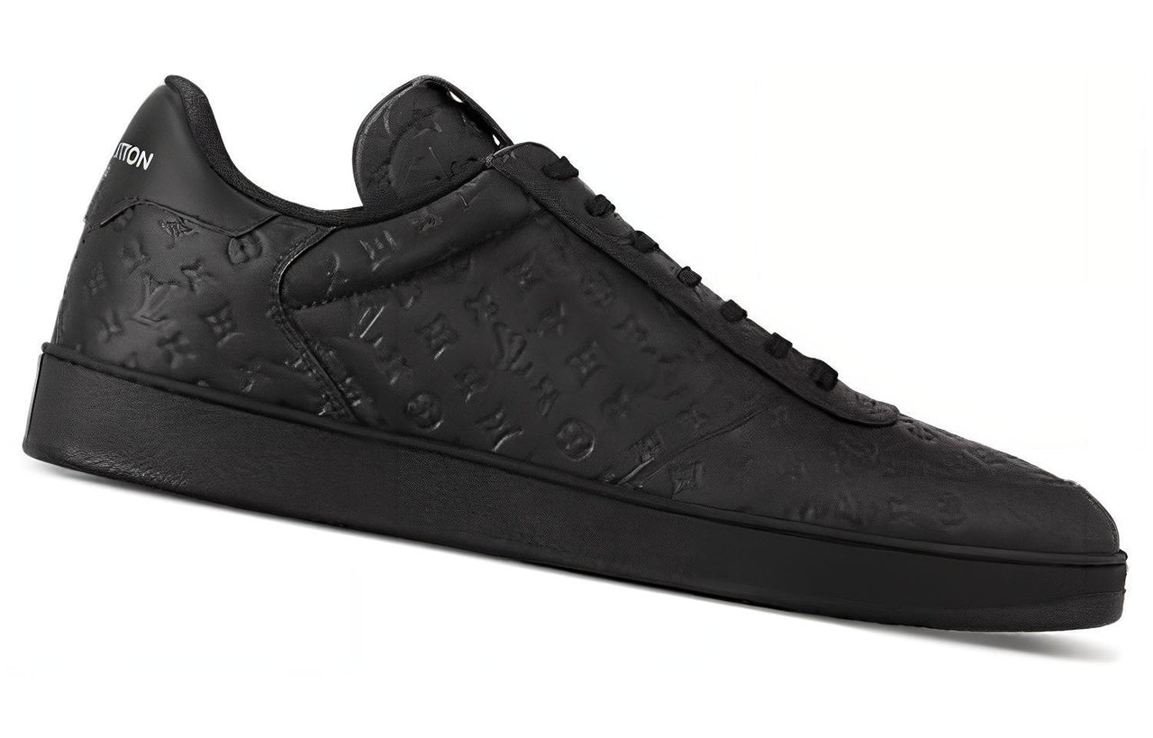 LOUIS VUITTON Rivoli Sneakers 'Black Mini Monogram'