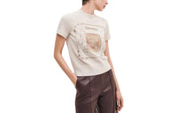 HERMES Crop Tops Women's Ivory
