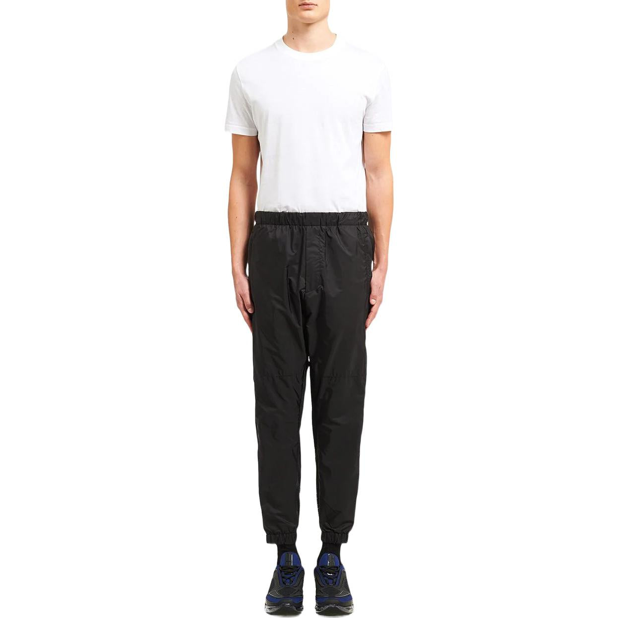 PRADA FW22 Knitted Sports Pants Men's Black