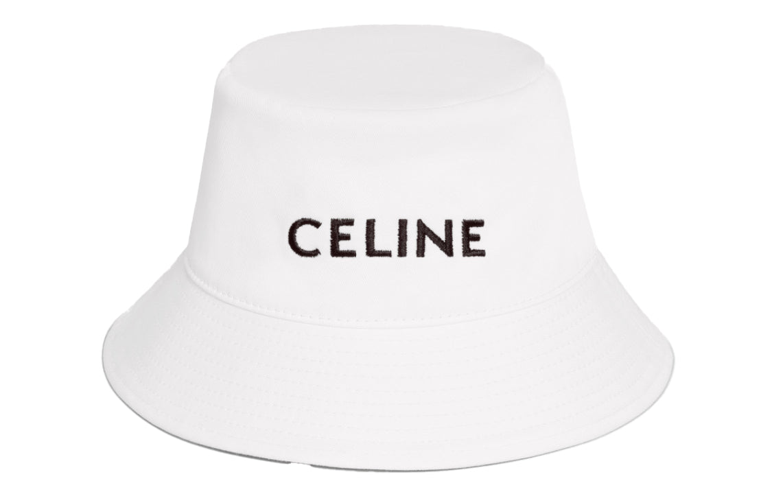CELINE Bucket Hats Men White