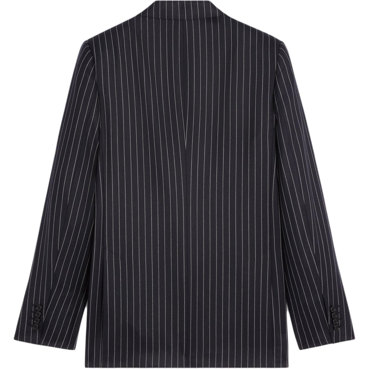 CELINE Camden Long Jacket 'Navy/Craie'