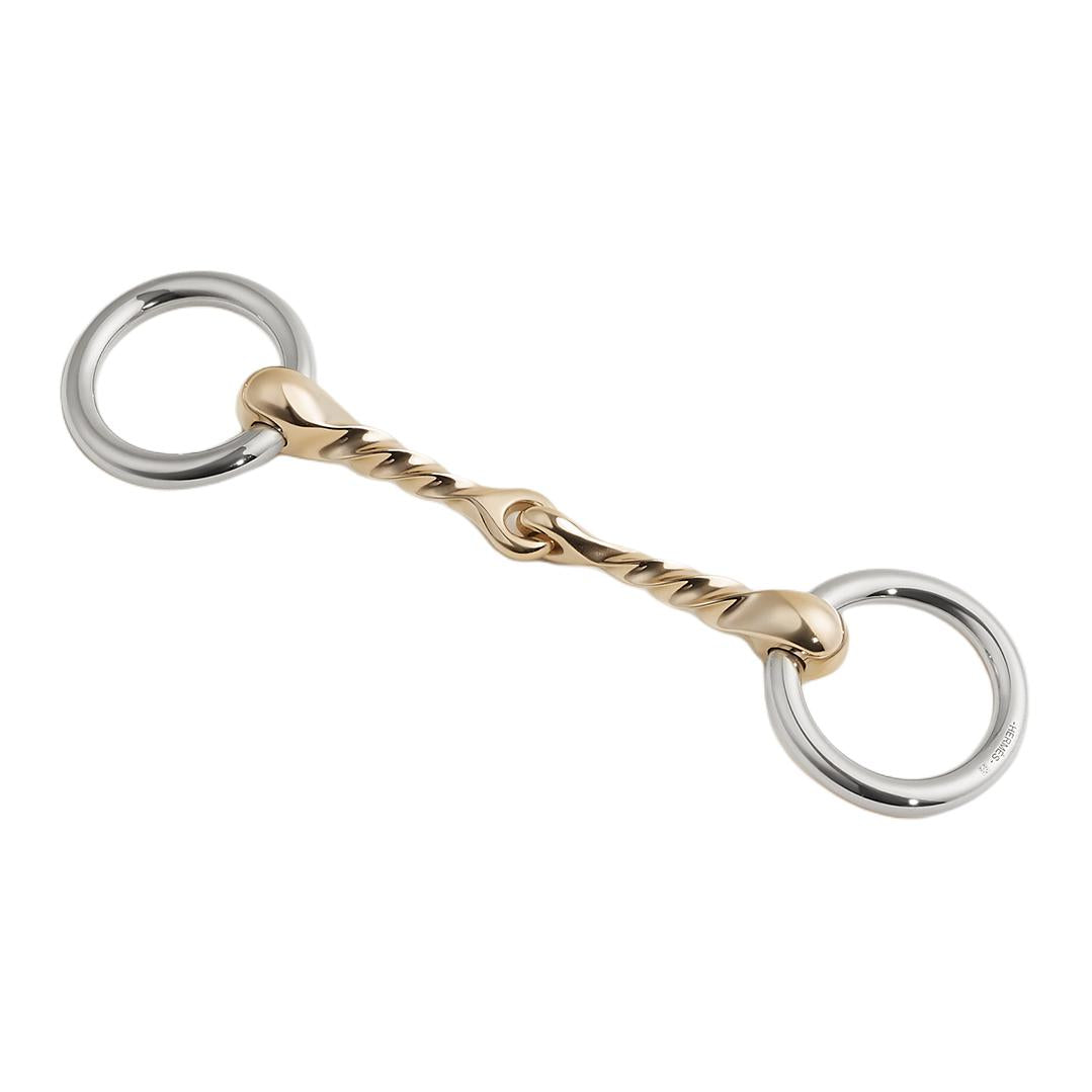 HERMES Brass Accessories Unisex Yellow