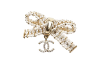 CHANEL Brooches Women's Gold