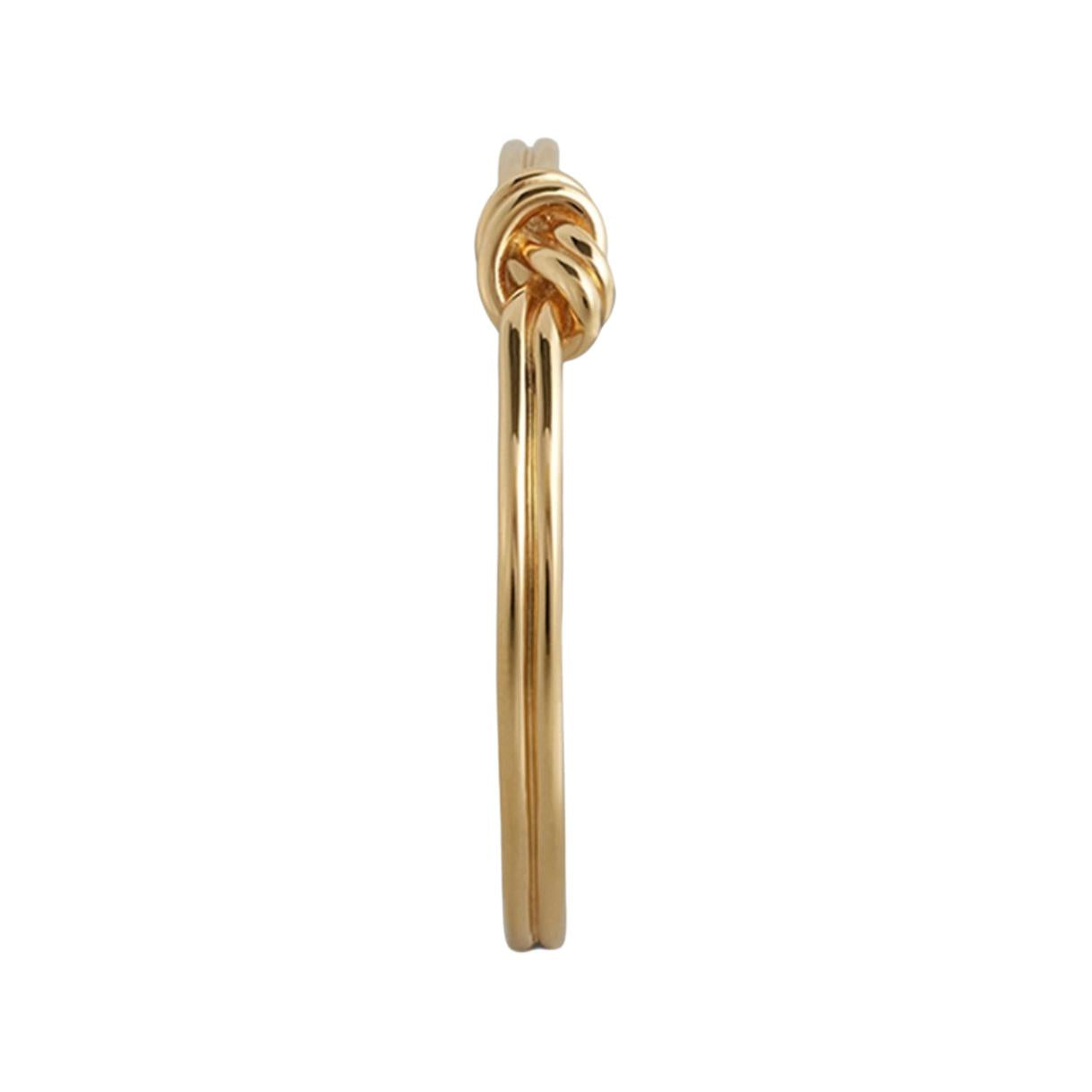 CELINE Brass Alloy Bangles Unisex Gold