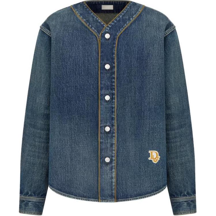 DIOR X Denim Tears Baseball Shirt