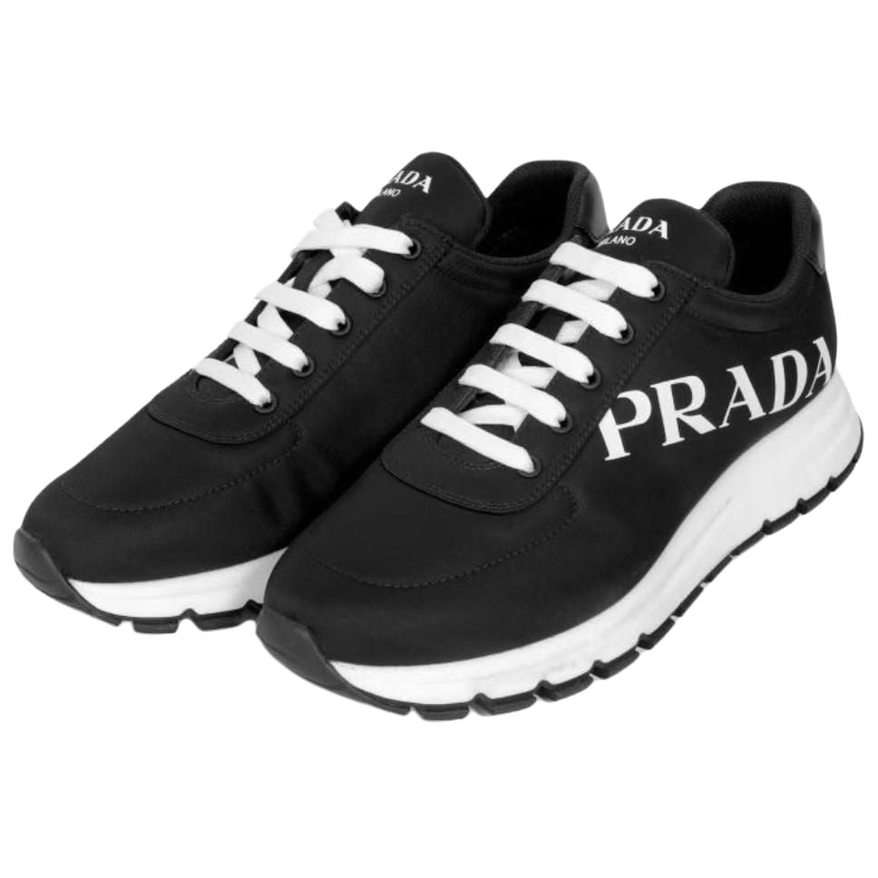 PRADA Low Top Casual Shoes Men's Black