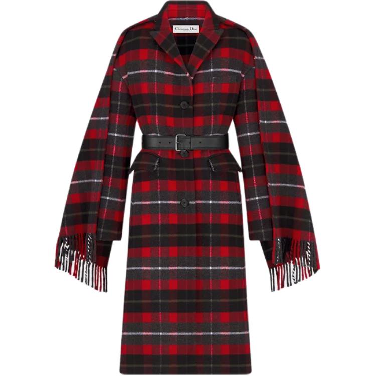 DIOR Coats Women's Red
