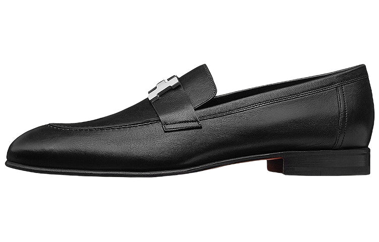 HERMES Men's Casual Shoes Men's Black