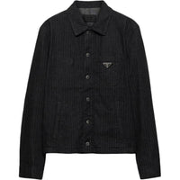 PRADA Chevron Denim Jacket