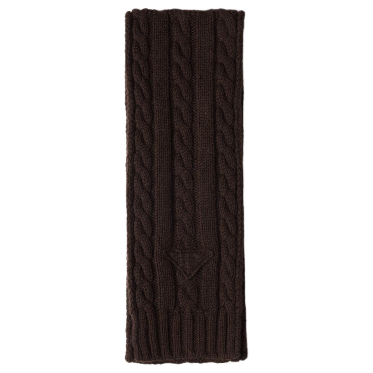 PRADA Cashmere Cable knit Scarf