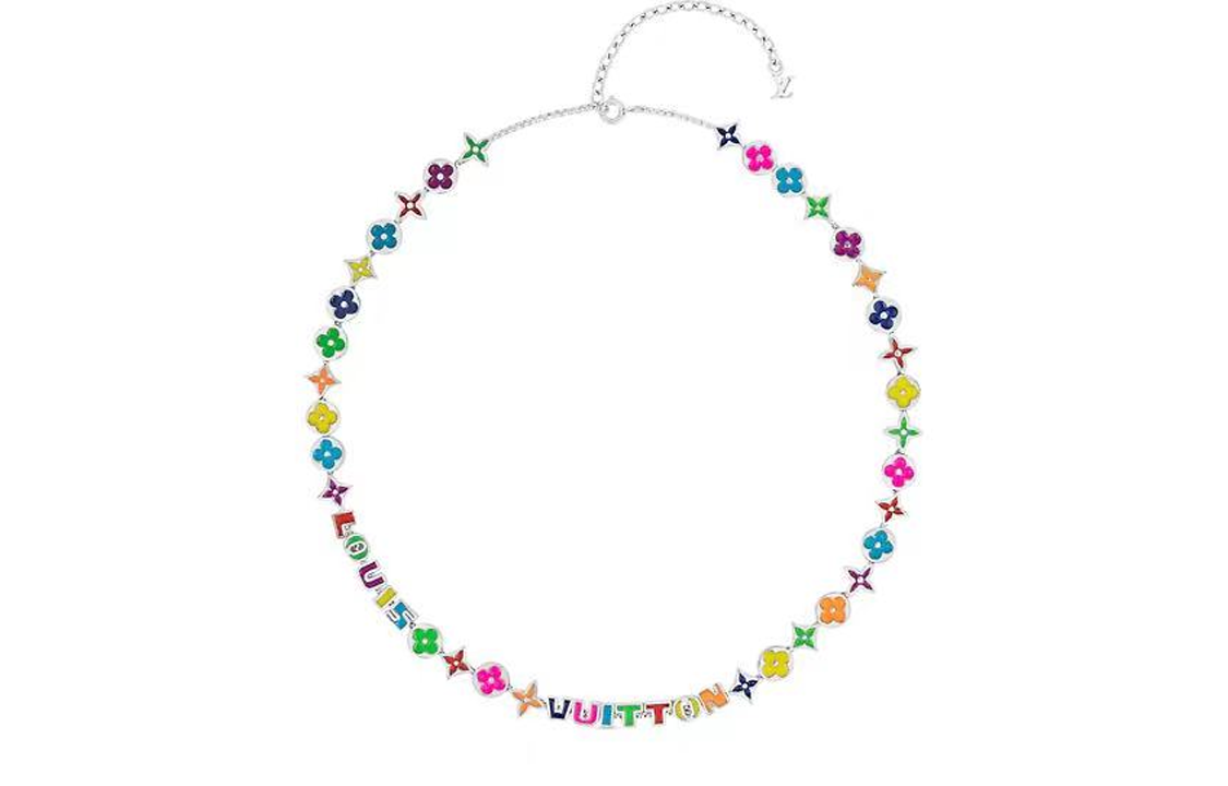 LOUIS VUITTON Monogram Party Necklace