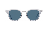 PRADA Acetate Crystal Round Sunglasses Men's Transparent