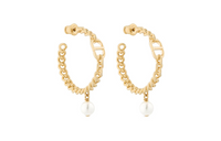 DIOR Metal Earrings Women's Gold