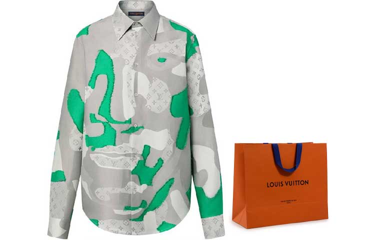 LOUIS VUITTON Shirt Men's Multicolor