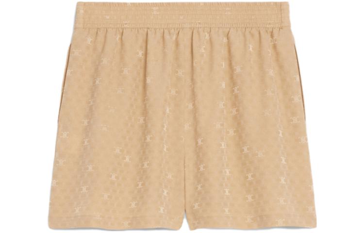 CELINE Casual Shorts Women's Caramel
