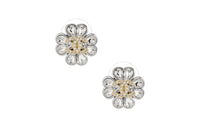 CHANEL 2023 Camellia Cc Rhinestone Earrings