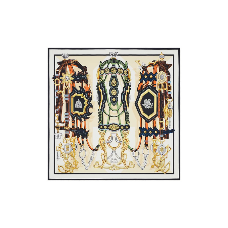 HERMES Silk Scarves Women's