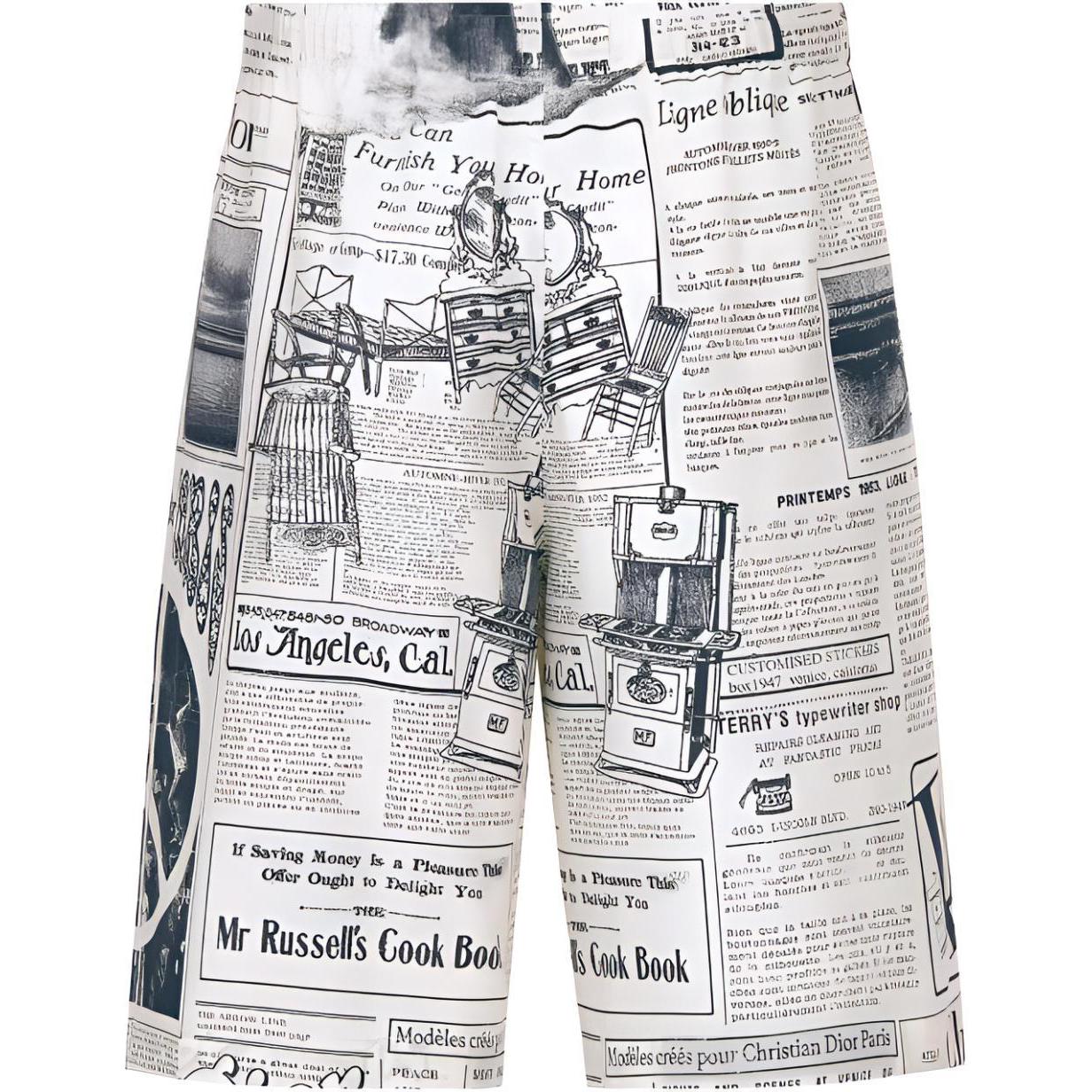 DIOR X Erl Shorts