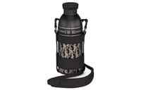 DIOR Aqua Grained Cow Leather And Stainless Steel Kettle Shoulder Bag Crossbody Bag Unisex Black