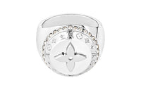 LOUIS VUITTON Rings Unisex Silver