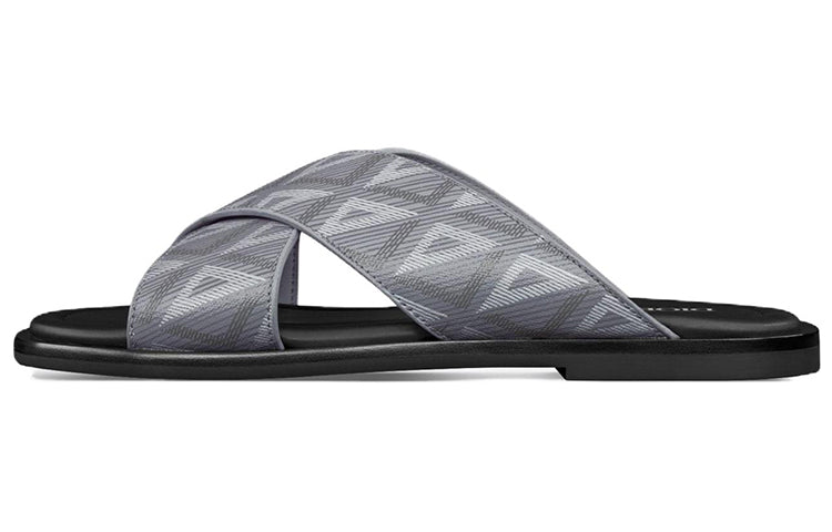DIOR Alias Slide Slippers Men's Gray