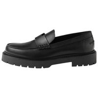 HERMES Loafers Men Black