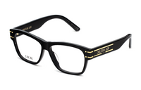 DIOR Plate Frame Square Eyeglass Frames Unisex